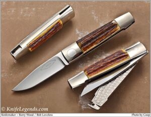 Bob Loveless & Barry Wood custom knife