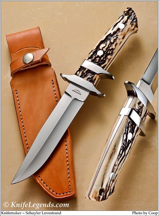 Schuyler Lovestrand custom knife