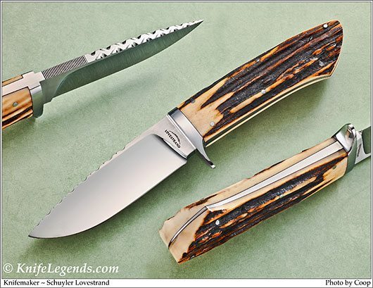 Schuyler Lovestrand custom knife