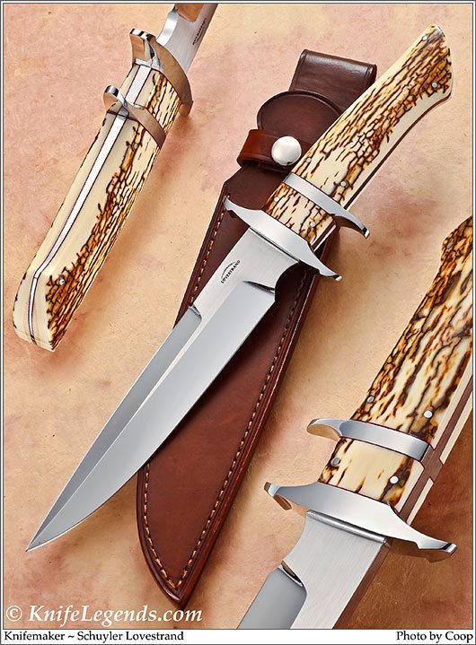 Schuyler Lovestrand custom knife