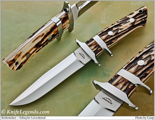 Schuyler Lovestrand custom knife