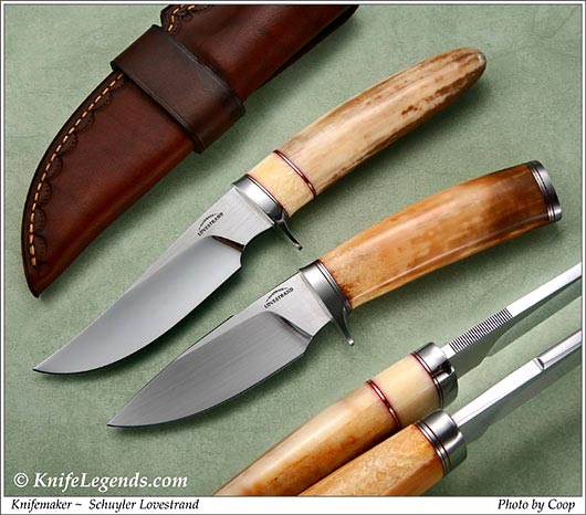 Schuyler Lovestrand custom knife