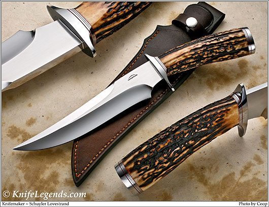 Schuyler Lovestrand custom knife