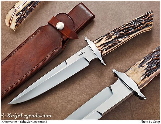 Schuyler Lovestrand custom knife