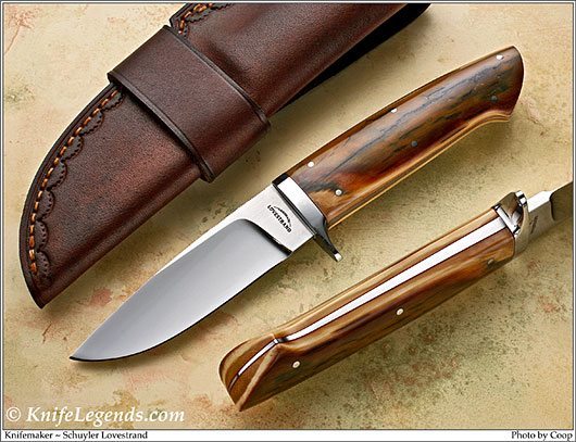Schuyler Lovestrand custom knife
