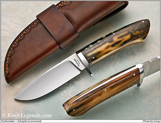 Schuyler Lovestrand custom knife
