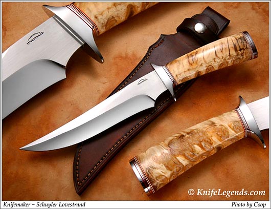 Schuyler Lovestrand custom knife