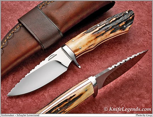 Schuyler Lovestrand custom knife