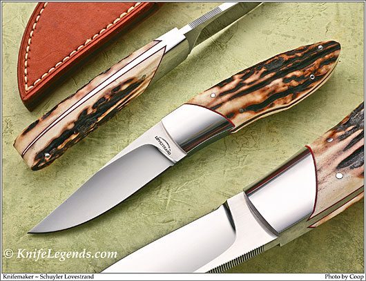 Schuyler Lovestrand custom knife