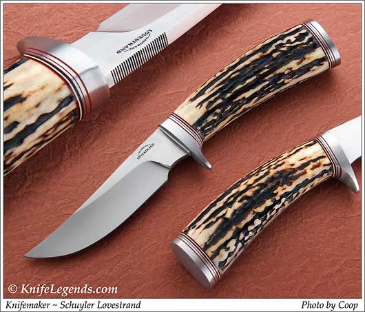 Schuyler Lovestrand custom knife