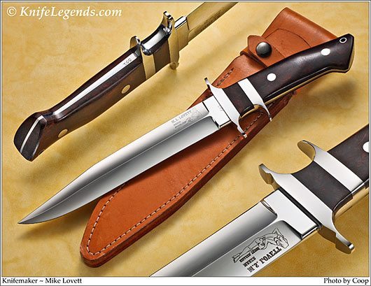 Mike Lovett custom knife