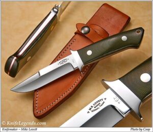 Mike Lovett custom knife
