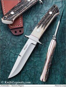 Mamoru Shigeno custom knife