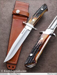 Mamoru Shigeno custom knife