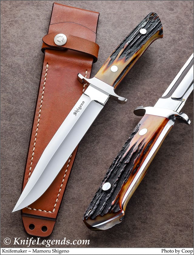 Mamoru Shigeno custom knife