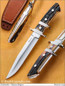 Mamoru Shigeno custom knife
