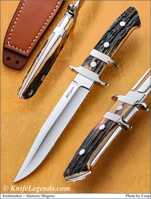Mamoru Shigeno custom knife