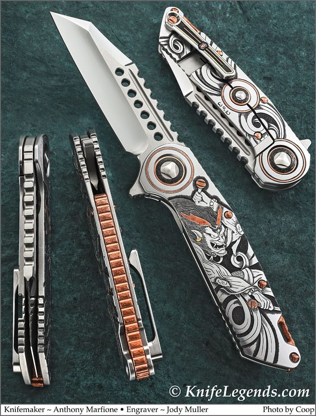 Anthony L. Marfione custom knife