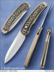 Mario Peddiu custom knife