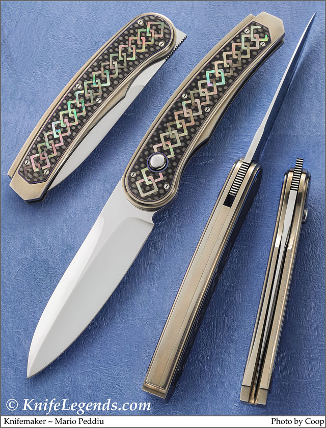 Mario Peddiu custom knife