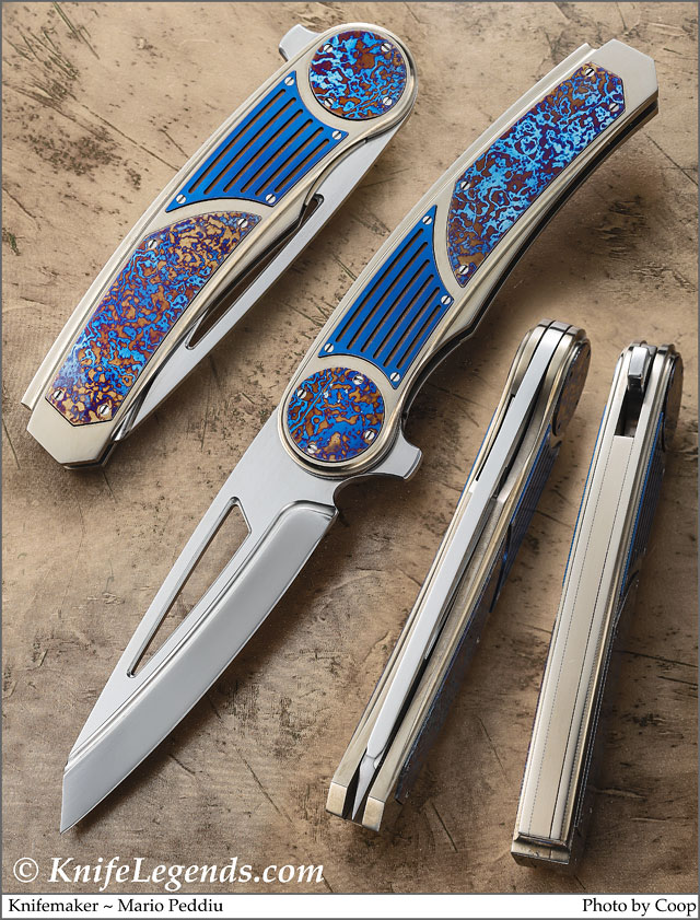 Mario Peddiu custom knife
