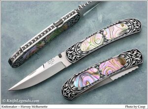 Harvey McBurnette custom knife