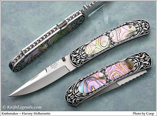 Harvey McBurnette custom knife