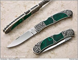 Harvey McBurnette custom knife