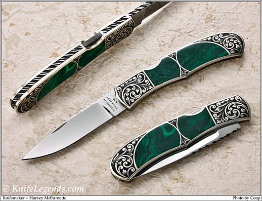Harvey McBurnette custom knife