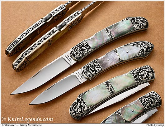 Harvey McBurnette custom knife
