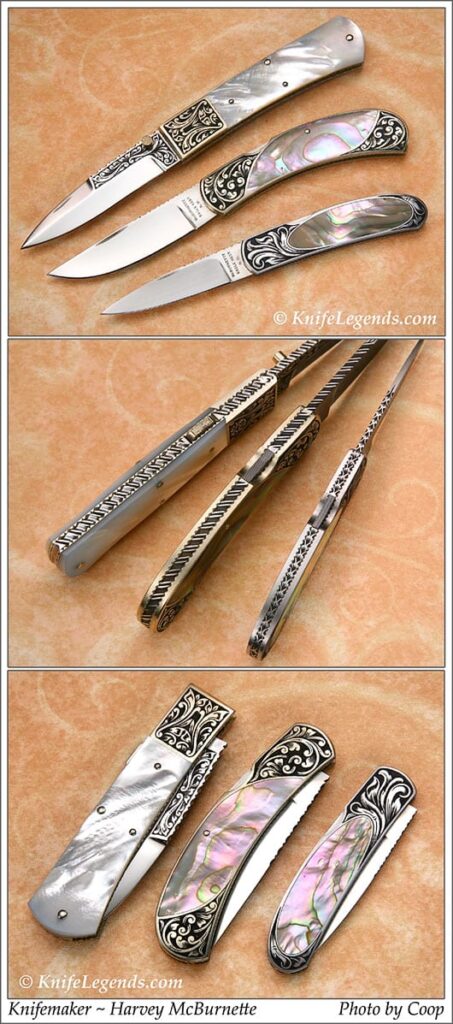 Harvey McBurnette custom knife
