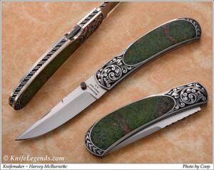 Harvey McBurnette custom knife