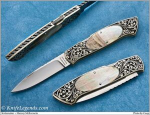 Harvey McBurnette custom knife