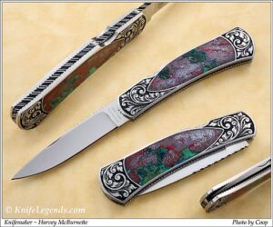Harvey McBurnette custom knife