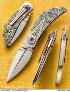 Michael Henningsson custom knife