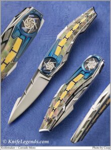 Corrado Moro custom knife