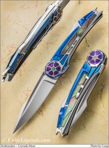Corrado Moro custom knife