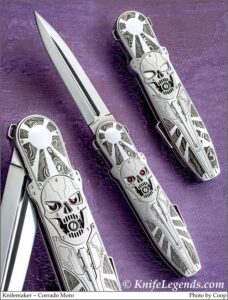 Corrado Moro custom knife