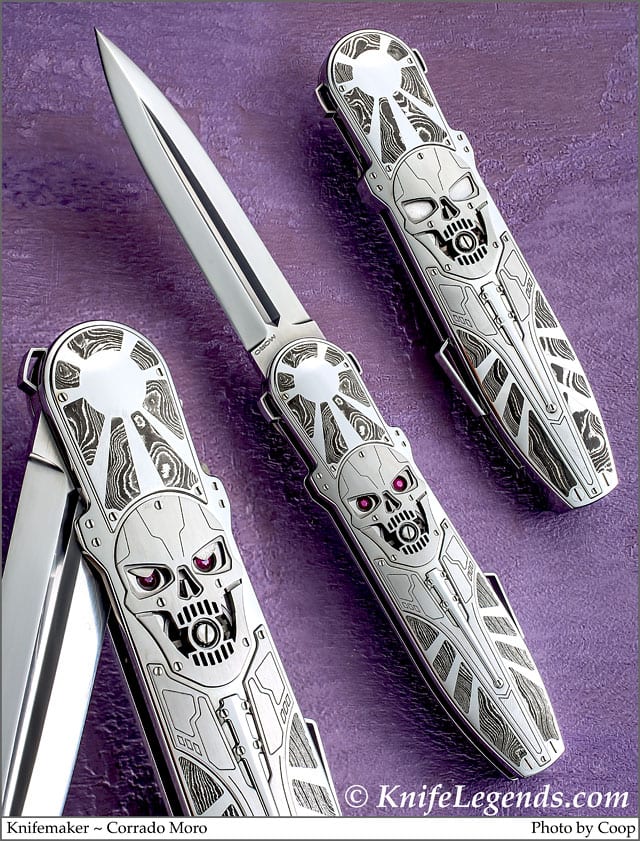 Corrado Moro custom knife