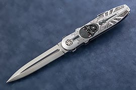 Corrado Moro custom knife