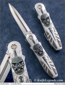 Corrado Moro custom knife