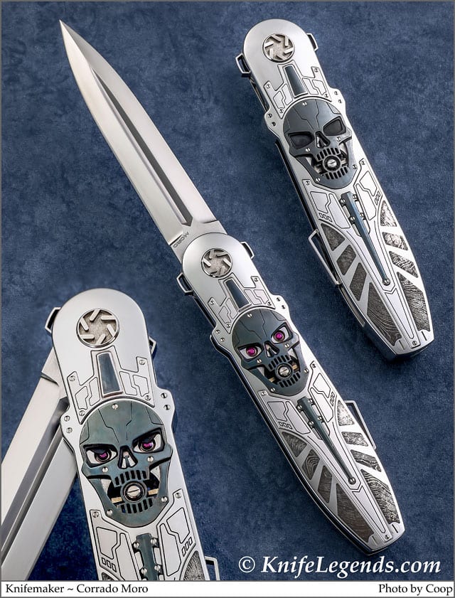 Corrado Moro custom knife