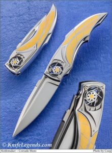 Corrado Moro custom knife