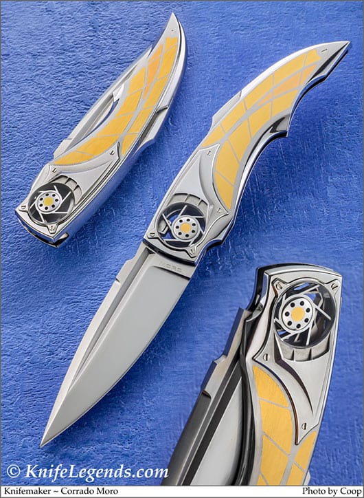 Corrado Moro custom knife