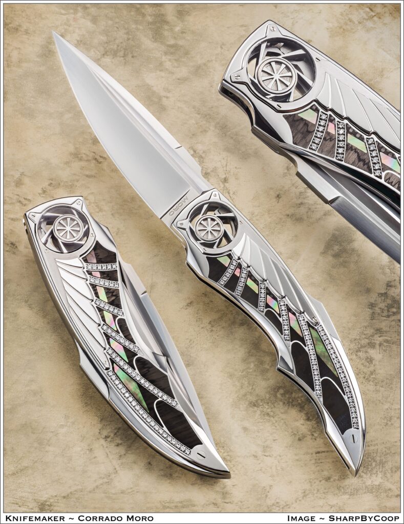 Corrado Moro custom knife