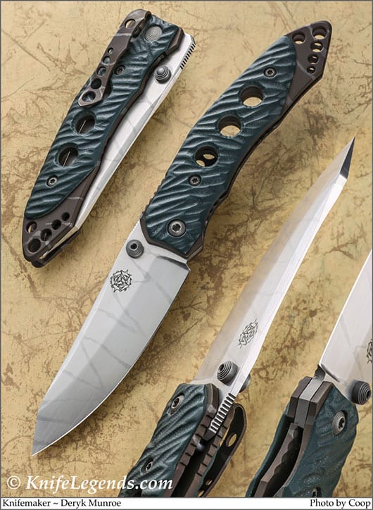 Deryk Munroe custom knife