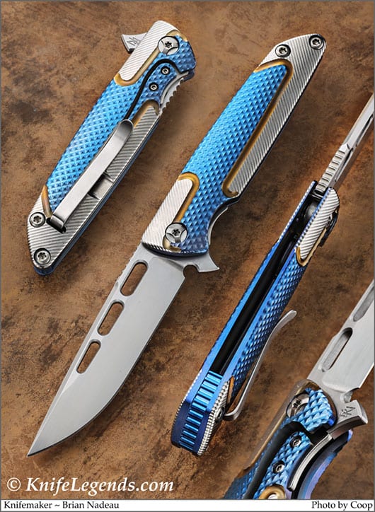 Brian Nadeau custom knife