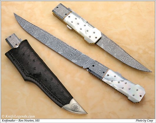 Ron Newton custom knife