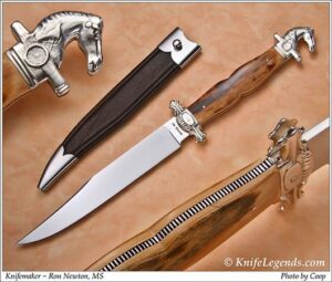 Ron Newton custom knife
