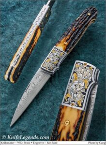 W.D. Pease custom knife